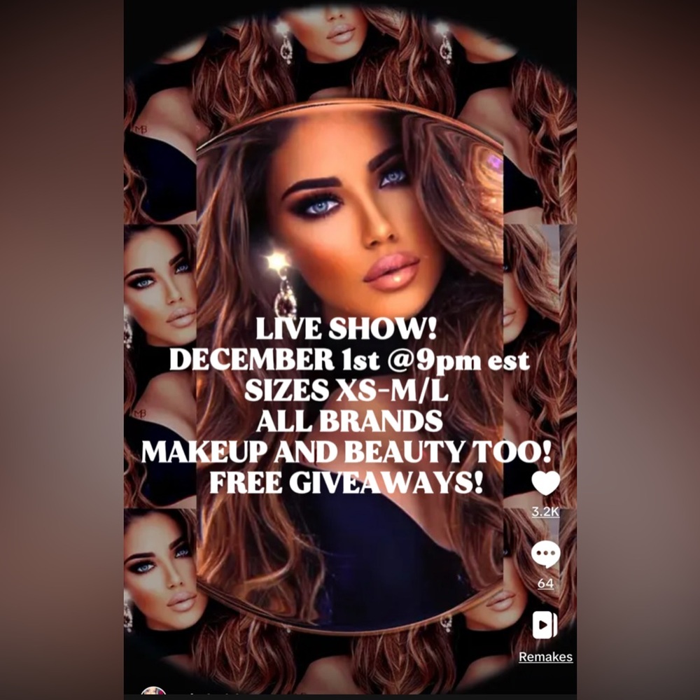 LIKE FOR LIVE SHOW TO BE NOTIFIED! PLEASE LIKE AND SHARE THIS LISTING!! THANKS❤️